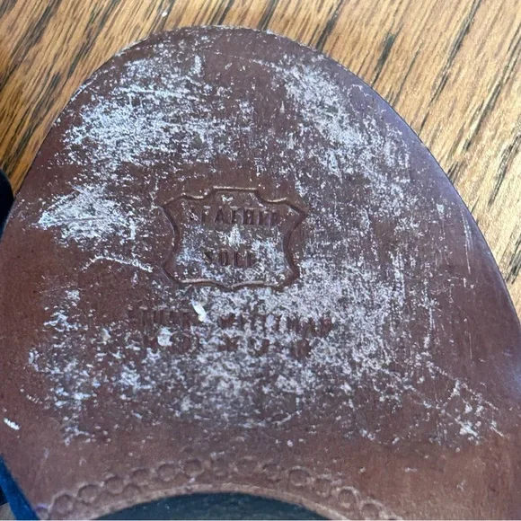 Stuart Weitzman Black Strappy Sandals Rhinestones on Strap & Buckle Size 9 - Picture 7 of 12